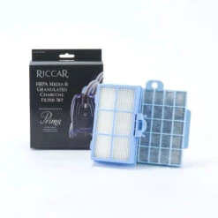 Riccar Prima HEPA & Granulated Charcoal Secondary Filter Set [RF19G]