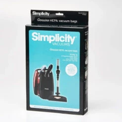 Simplicity Type H Canister HEPA Media Bags (6-Pack) [SHH-6]