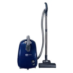 SEBO AIRBELT E2 Turbo Blue Canister Vacuum (Blue) [91620AM]